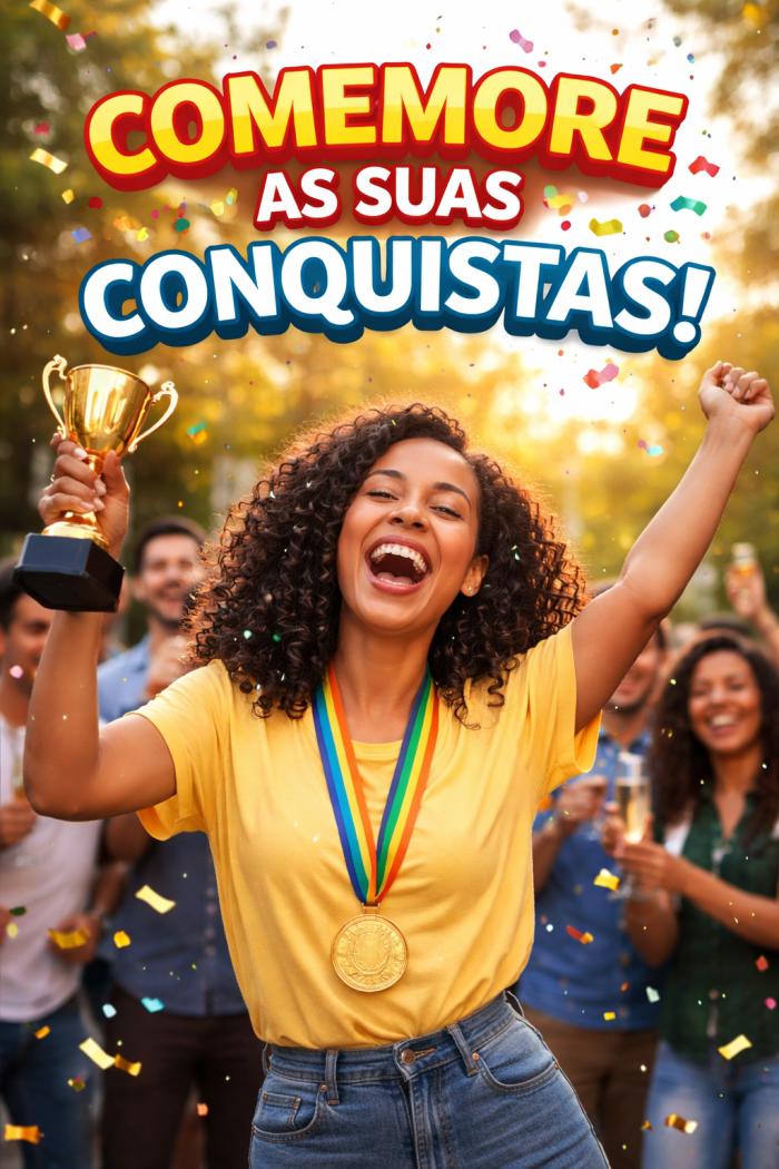 Cada Conquista Importa e Sua Conquista é Importante pra mim: